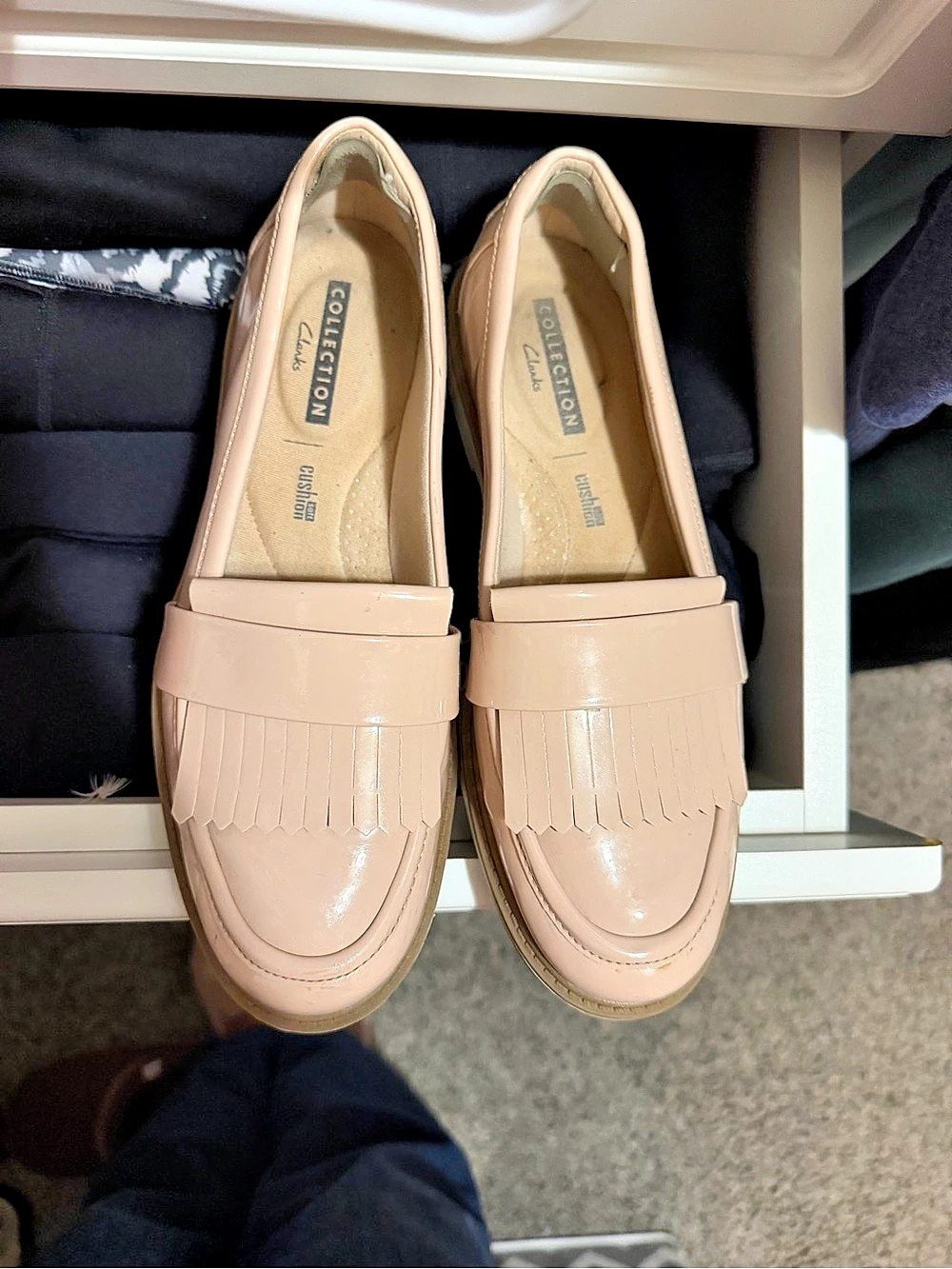 Clarks Collection Artisan Pink Loafers